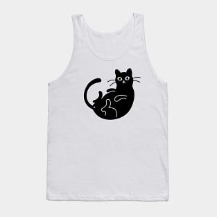 Black Cat Tank Top